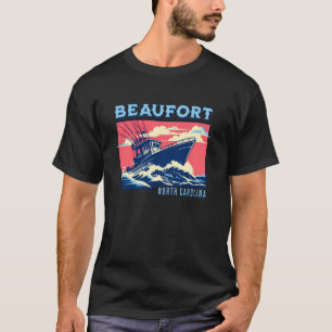Beaufort NC Sportfishing-Yacht Hochsee-Salzwasser  T-Shirt