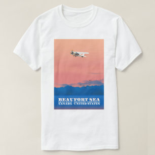 Beaufort Sea Canada USA Reiseplakat T-Shirt