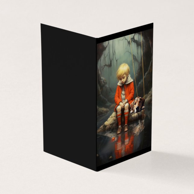 Beauftragte geklappte Karte (Vorderseite)