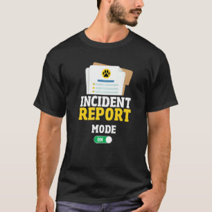 Beauftragter für die Kontrolle eines Tieres für di T-Shirt