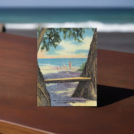 Beaulah Beach in Vermilion, Ohio Postkarte