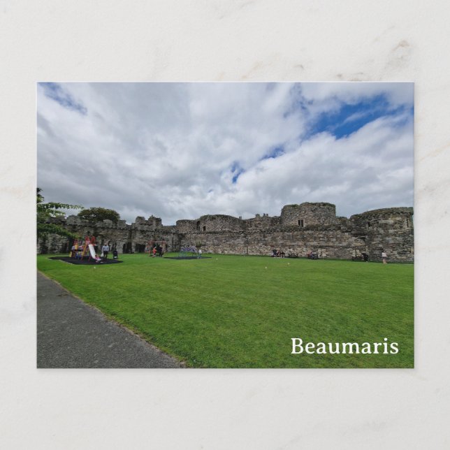 Beaumaris Postkarte (Vorderseite)