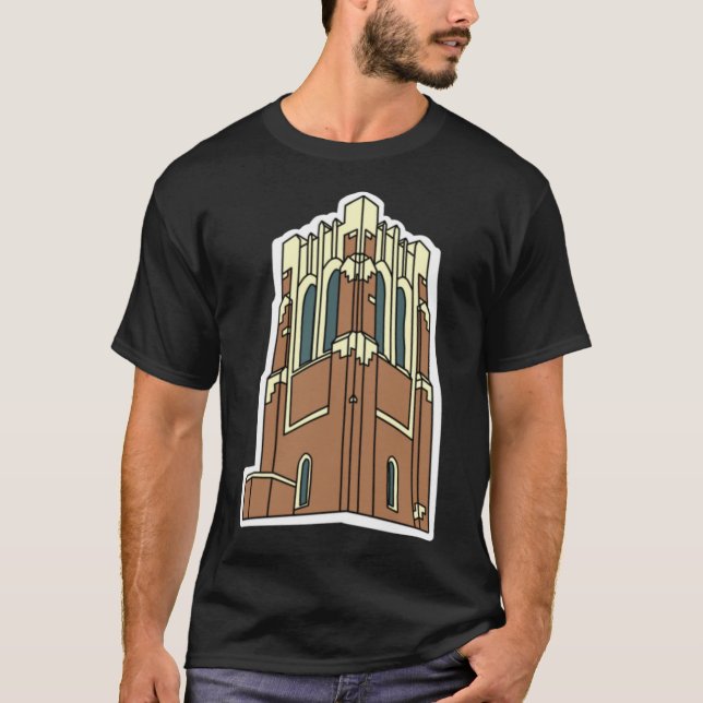 Beaumont Tower MSU T-Shirt (Vorderseite)