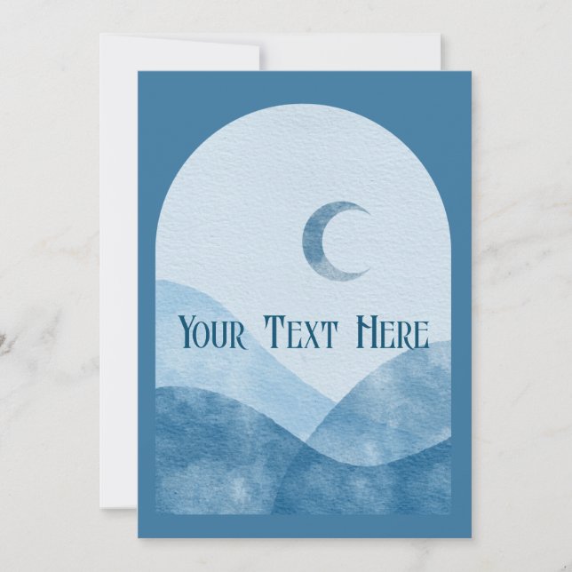 Beauté celtique | FAIRE-PART DE MARIAGE (Devant)