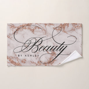 Beauté de marbre d'or Rose