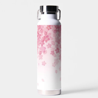 Beauté florissante : Sakura florale bouteille