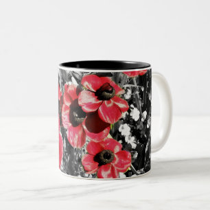 Beauté sélective - Mug de fleurs d'anémones