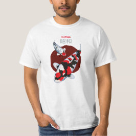 Beauté Showa Koi Fish T-Shirt - Élégant