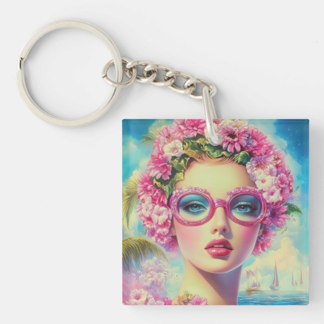 Beauté tropicale rétro (Devant)