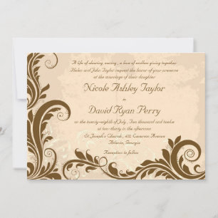 Beauté vintage - Faire-part de mariage