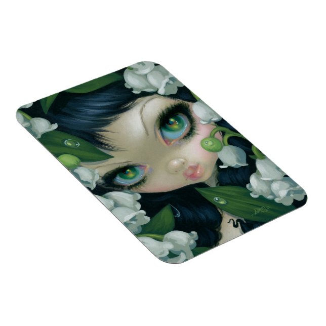 "Beautés douteuses XI : Lily de la Vallée" Magnet (Côté Droit)