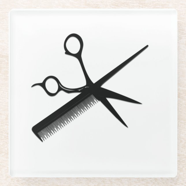 Beautician Design Glasuntersetzer (Vorderseite)