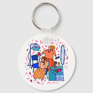 Beautician Schlüsselanhänger
