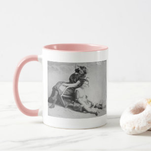 Beauties Baden - Strandkleid aus der Jahrhundertwe Tasse