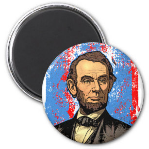 Beautiful Abraham Lincoln Portrait Magnet