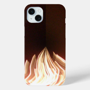 "Beautiful Abstrakt Flame" Kunstdruckerei iPhone 15 Mini Hülle
