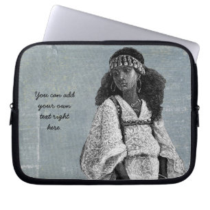 Beautiful African Girl Laptopschutzhülle