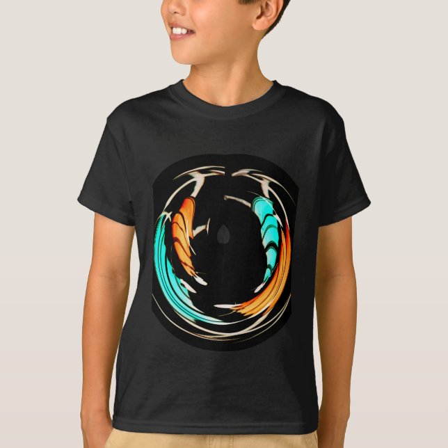 Beautiful African Motif Art Print T-Shirt (Vorderseite)