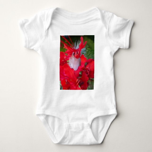 Beautiful Alien Crimson.jpg Baby Strampler (Vorderseite)