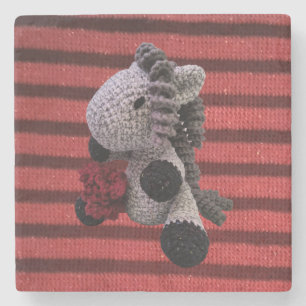 Beautiful Amigurumi Crochet Horse Untersetzer
