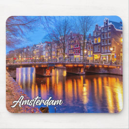 Beautiful Amsterdam, Niederlande Mousepad