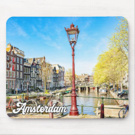 Beautiful Amsterdam, Niederlande Mousepad