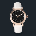 Beautiful and Elegant Women's Watch Armbanduhr<br><div class="desc">enchanting vintage style,  cool black and white dial</div>