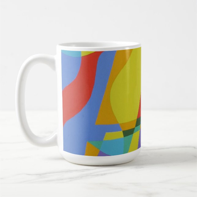 Beautiful and Vibrant Colors! Coffee Mug Kaffeetasse (Links)