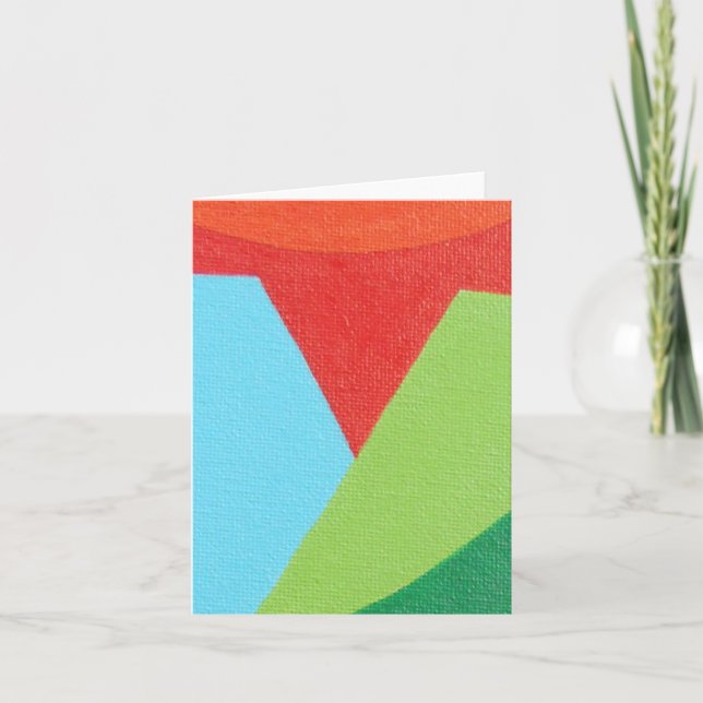 Beautiful and Vibrant Colors! Folded Invitation (Devant)