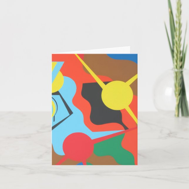 Beautiful and Vibrant Colors! Folded Invitation (Devant)