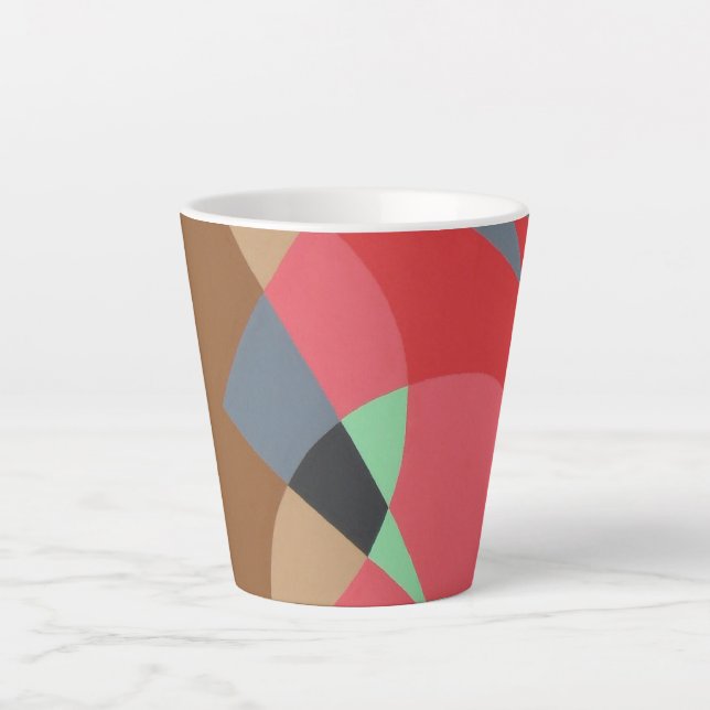 Beautiful and Vibrant Colors! Latte Mug (Devant)