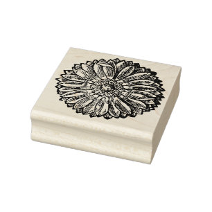Beautiful Anemone Blume Blossom Botanisch Gummistempel