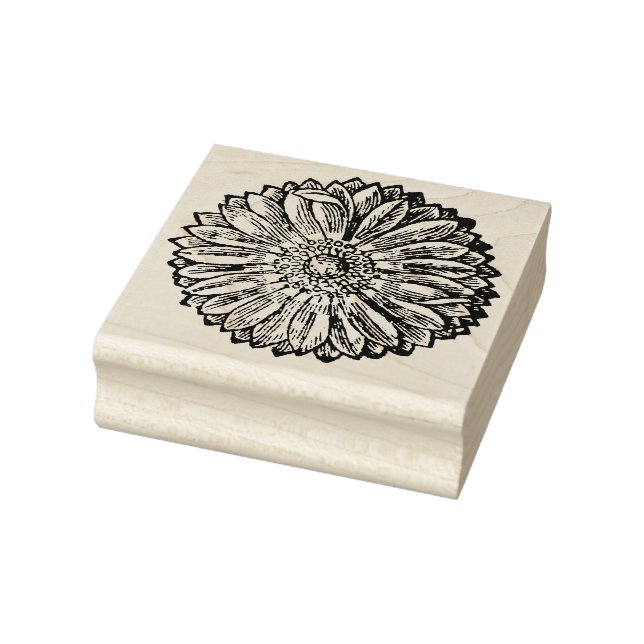Beautiful Anemone Blume Blossom Botanisch Gummistempel (Stempel)
