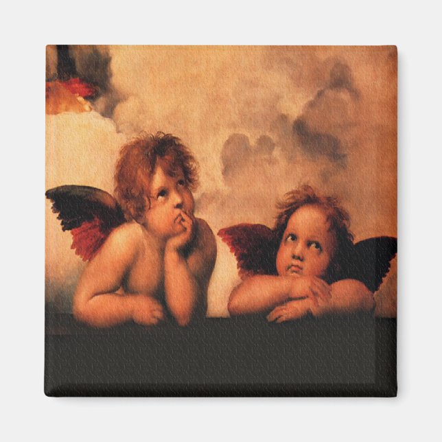 Beautiful Angelic Cherubs Magnet (Vorne)