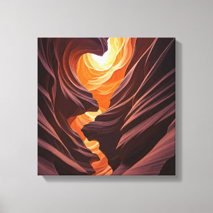 Beautiful Antelope Canyon Navajo Nation Leinwanddruck