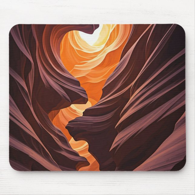 Beautiful Antelope Canyon Navajo Nation Mousepad (Vorne)