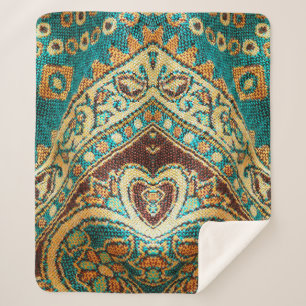 Beautiful, arab, arabic, arabian, arabesque fabric sherpadecke