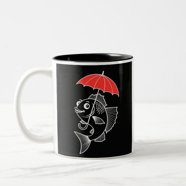 Beautiful art Men's Basic T-Shirt Zweifarbige Tasse (Links)