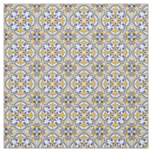 💙 💛 Beautiful Azulejos Fabric Stoff