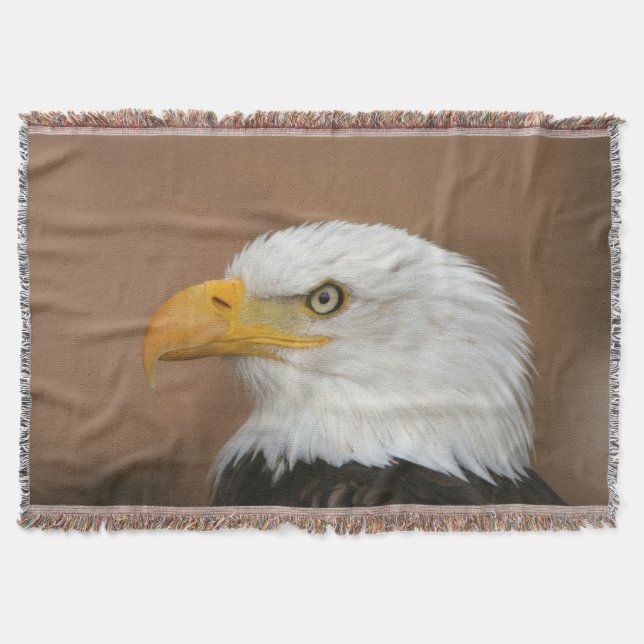 Beautiful Bald Eagle Decke (Vorderseite)