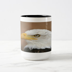 Beautiful Bald Eagle Zweifarbige Tasse