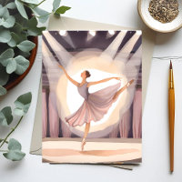 Beautiful Ballerina | Ballet Arts Dance Wasserfarb