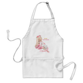 Beautiful Ballerina & Unicorn Neue Schürze