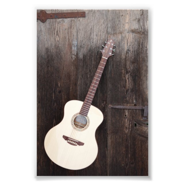 Beautiful Bass Guitar Fotodruck (Vorne)