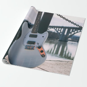 Beautiful Bass Guitar Geschenkpapier
