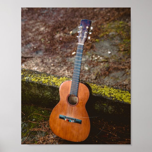 Beautiful Bass Guitar Poster (Vorne)