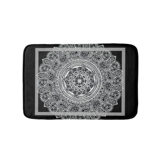 Beautiful bathroom doormat badematte (Vorderseite)