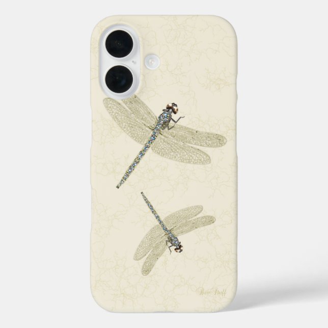 Beautiful Bejeweled Dragonflies Casemate Hüllen (Rückseite)