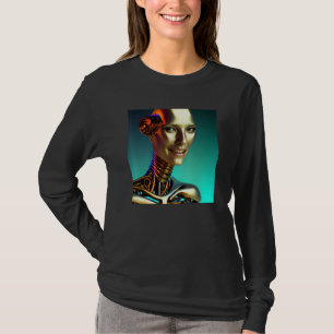 Beautiful Bio Mechanischer Roboter Dream Girlfrien T-Shirt