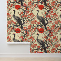 Beautiful Bird Pflanze Red Black Asian